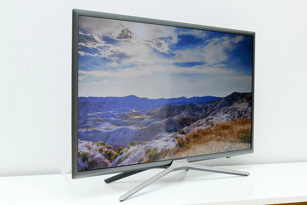 Television screen displaying a vibrant, high-definition image